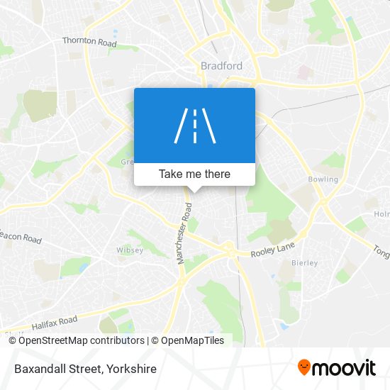Baxandall Street map