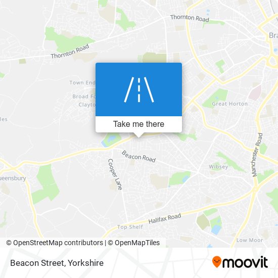 Beacon Street map