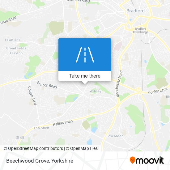 Beechwood Grove map