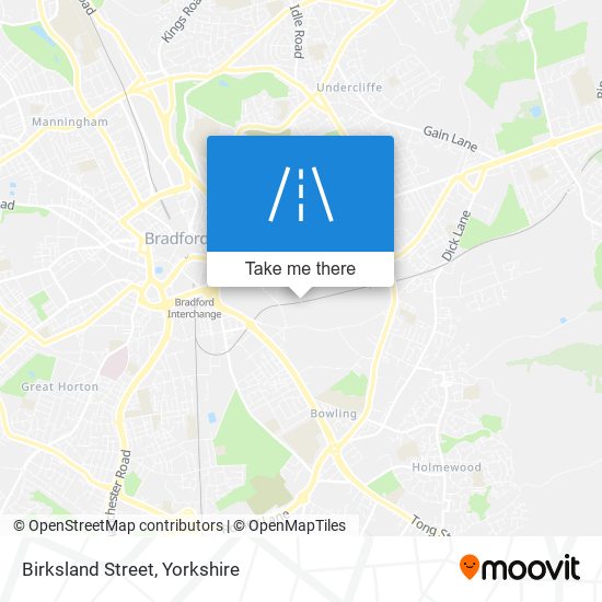Birksland Street map
