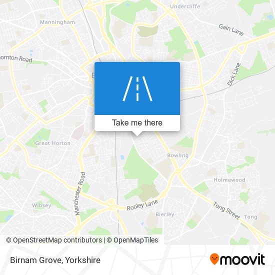Birnam Grove map