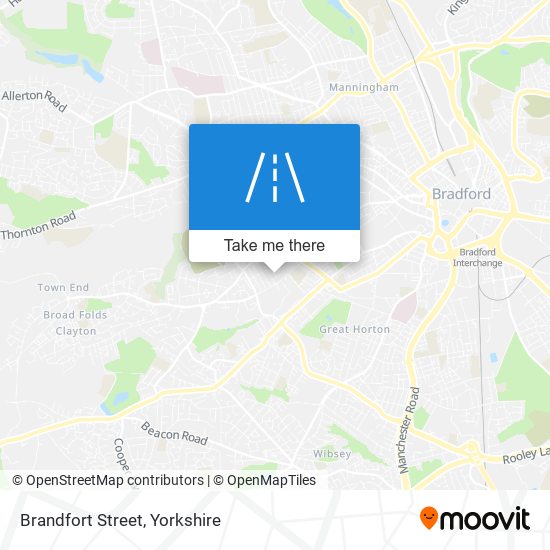 Brandfort Street map