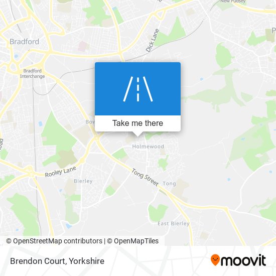 Brendon Court map