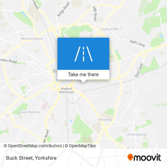 Buck Street map