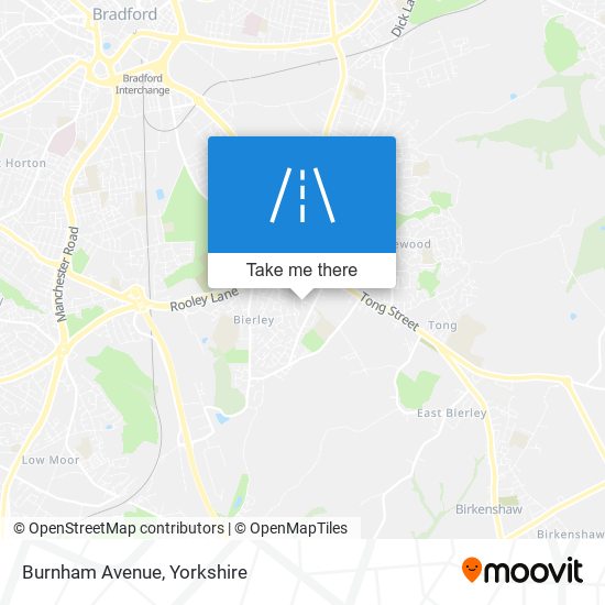 Burnham Avenue map
