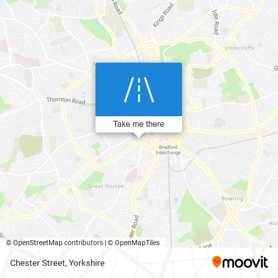 Chester Street map