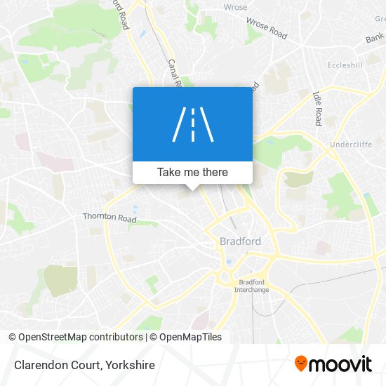 Clarendon Court map