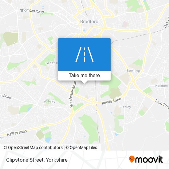 Clipstone Street map