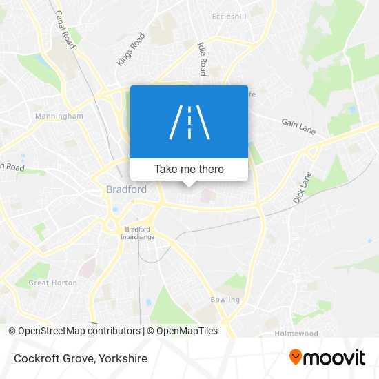 Cockroft Grove map