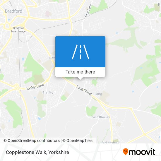 Copplestone Walk map