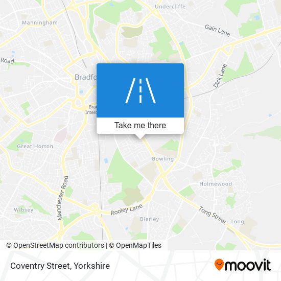 Coventry Street map