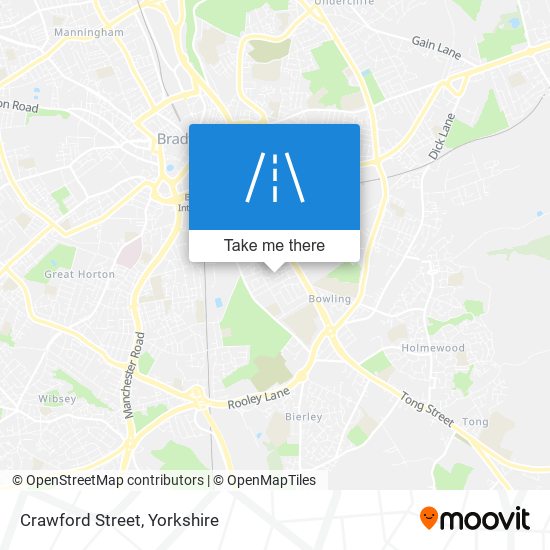 Crawford Street map