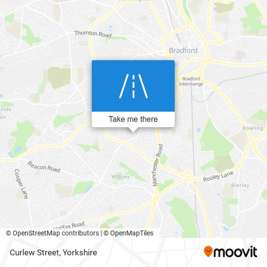 Curlew Street map