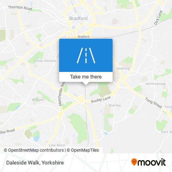 Daleside Walk map