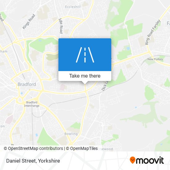 Daniel Street map