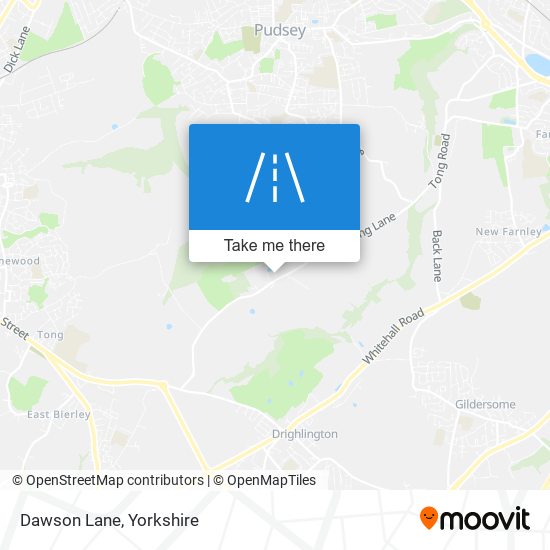 Dawson Lane map
