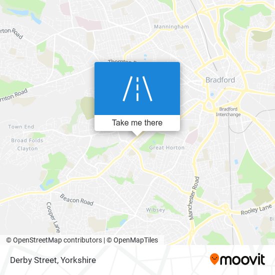Derby Street map