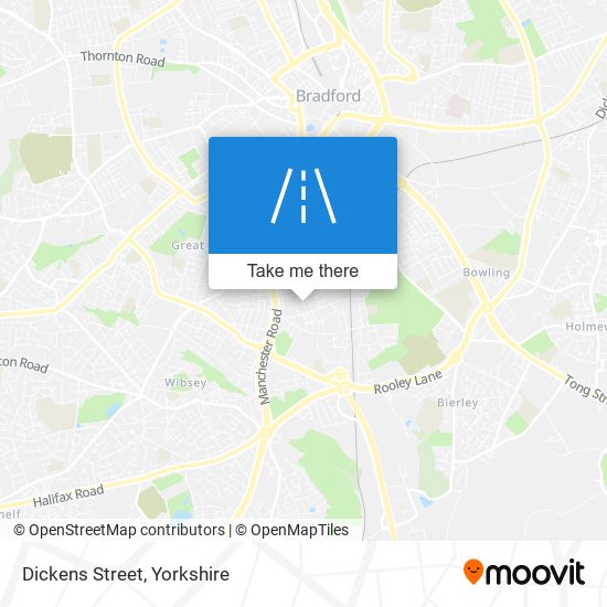 Dickens Street map