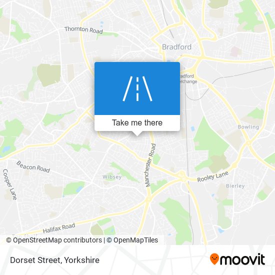 Dorset Street map