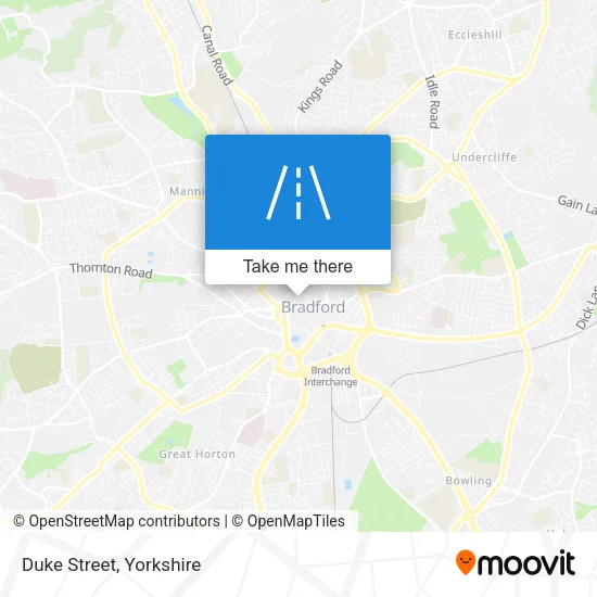 Duke Street map