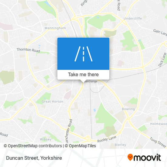 Duncan Street map