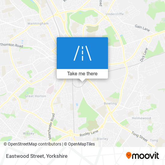 Eastwood Street map
