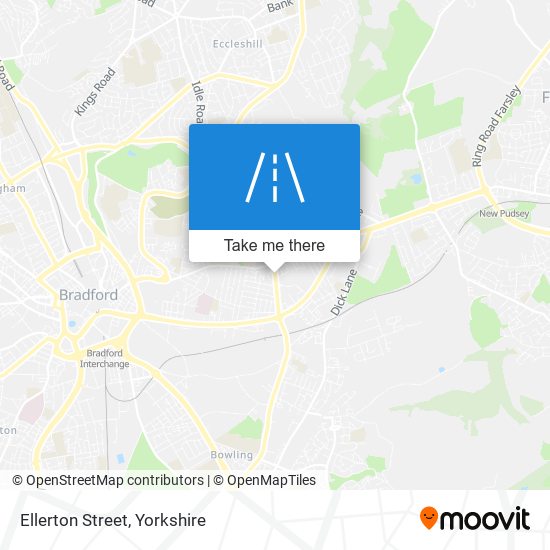 Ellerton Street map