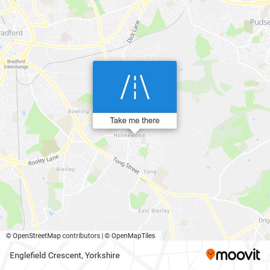 Englefield Crescent map