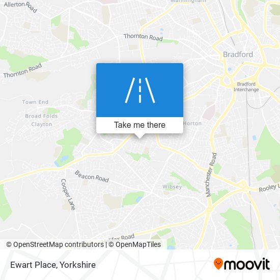 Ewart Place map