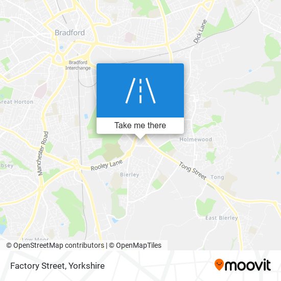 Factory Street map