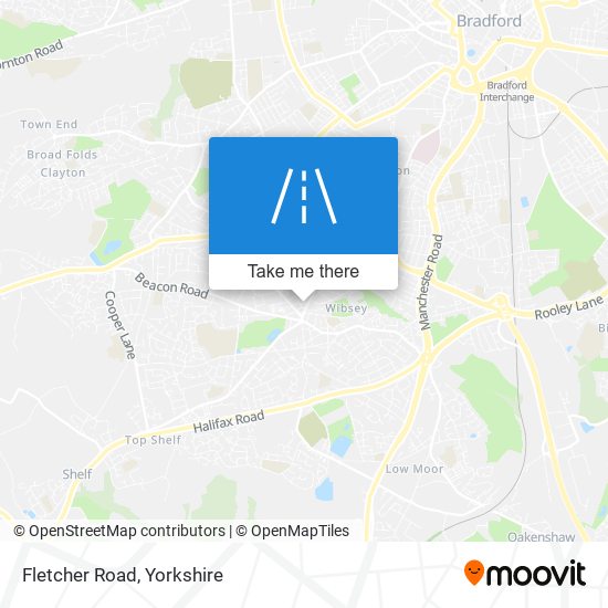 Fletcher Road map