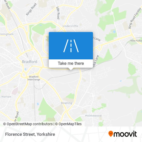 Florence Street map