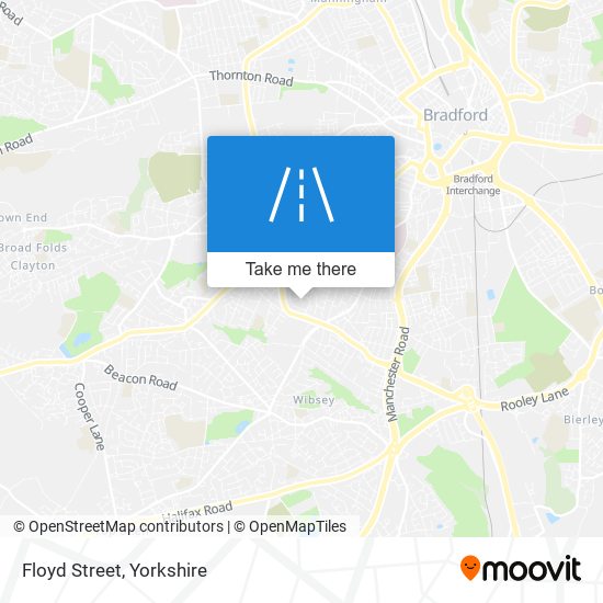 Floyd Street map