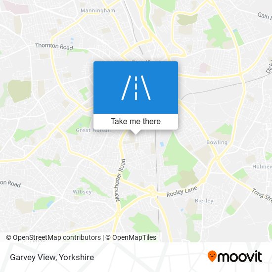 Garvey View map