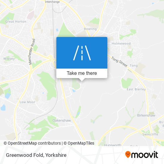 Greenwood Fold map