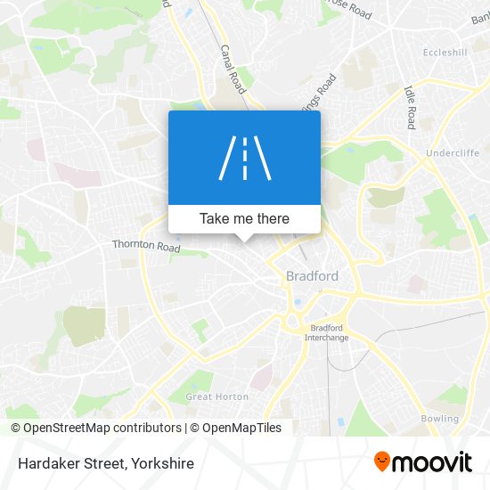Hardaker Street map
