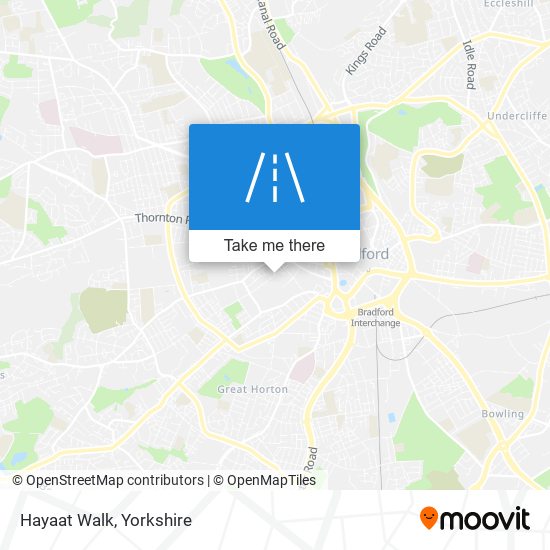 Hayaat Walk map