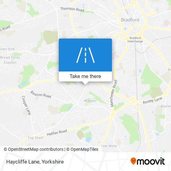 Haycliffe Lane map
