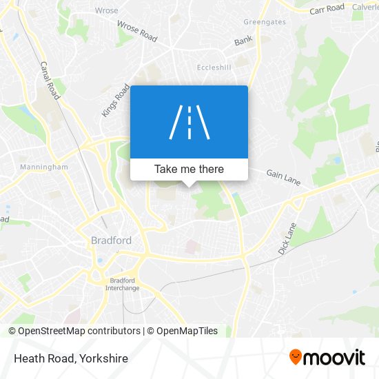 Heath Road map
