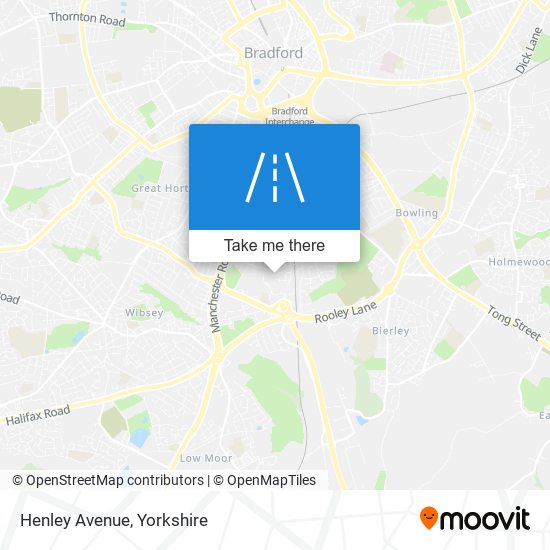 Henley Avenue map