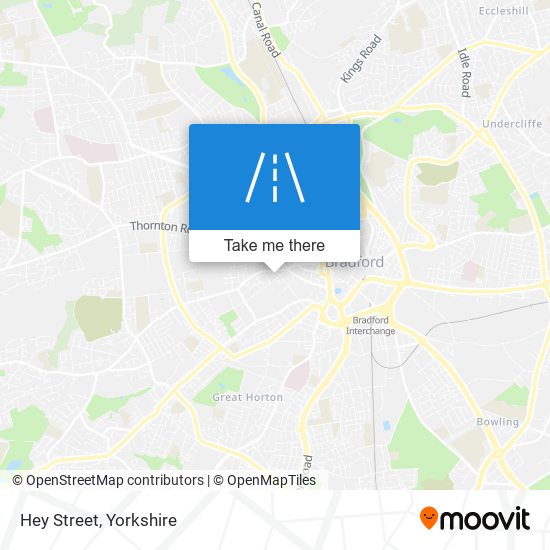 Hey Street map