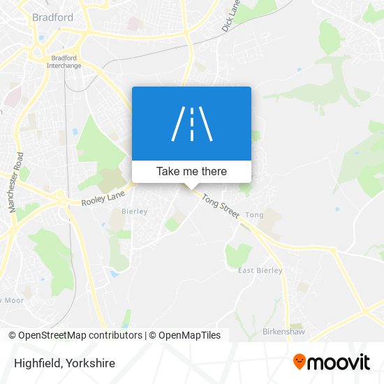 Highfield map