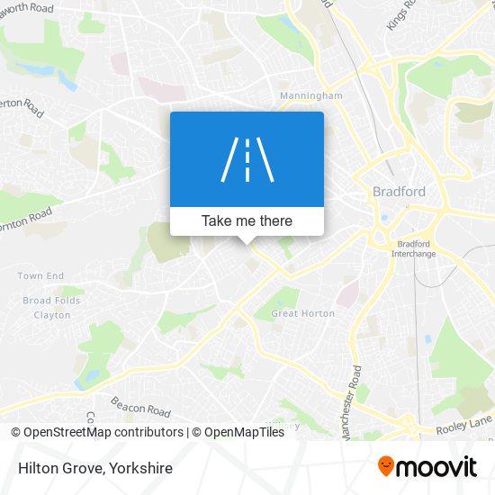 Hilton Grove map