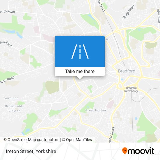 Ireton Street map