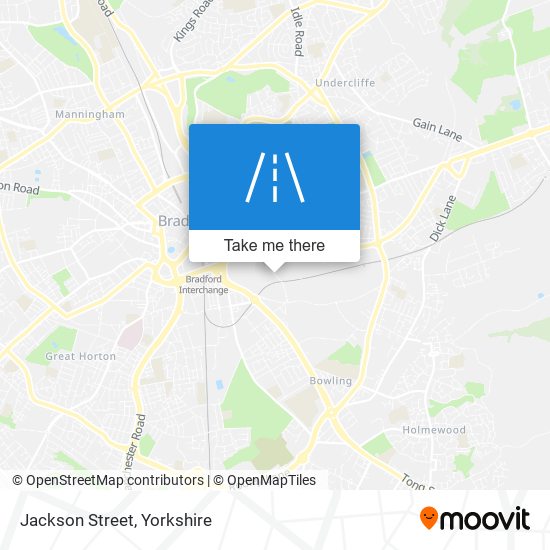 Jackson Street map