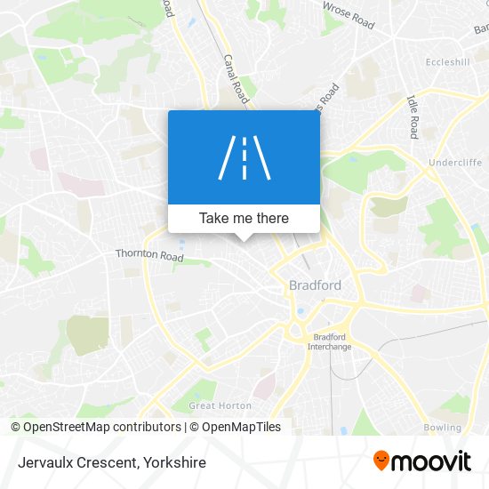 Jervaulx Crescent map