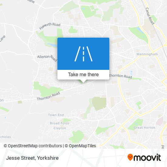 Jesse Street map