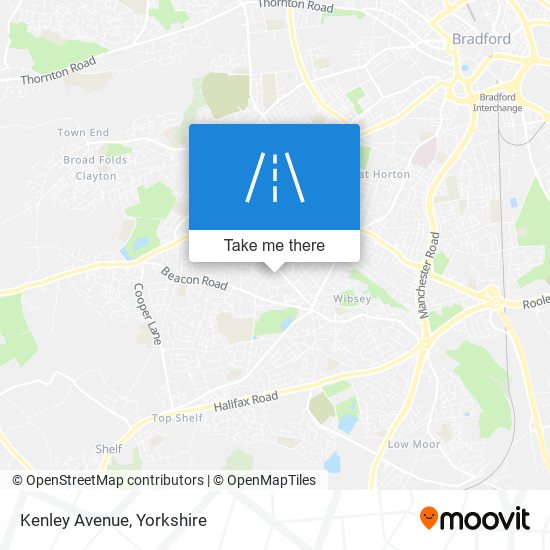 Kenley Avenue map