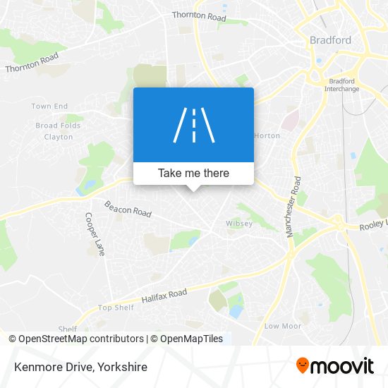 Kenmore Drive map