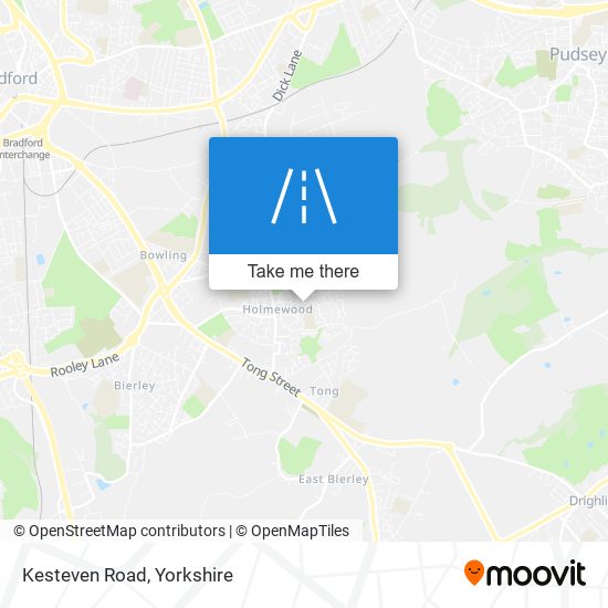 Kesteven Road map